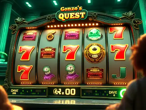 Gonzo's Quest pokie artwork at Spinsy Casino